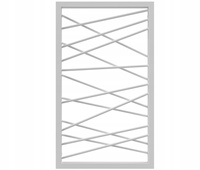 GRZEJNIK ŁAZIENKOWY STYP 90/53 BIAŁY MAT 439W