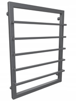 Grzejnik łazienkowy KAFU 70/53 antracyt 286w