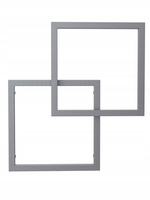 Grzejnik łazienkowy dekoracyjny 73/66 antracyt