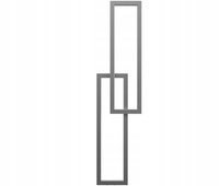 GRZEJNIK ŁAZIENKOWY ELZA 123/30 SREBRNY 274W