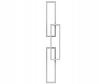 GRZEJNIK ŁAZIENKOWY ELZA 171/30 BIAŁY STRUKT 411W