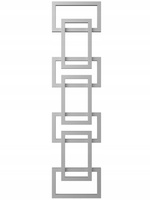 Grzejnik dekoracyjny EMIN 171/39 srebrny