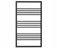 Grzejnik łazienkowy 70/53 OZYRYS czarny połysk