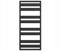 Grzejnik łazienkowy 120/53 AJER czarny mat 672w