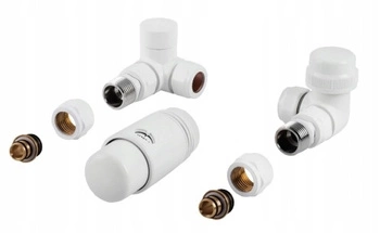 ZESTAW DO GRZEJNIKA OSIOWY BIAŁY LEWY + ZŁĄCZKI