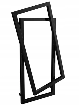 Grzejnik dekoracyjny TRUE 95/60 czarny połysk