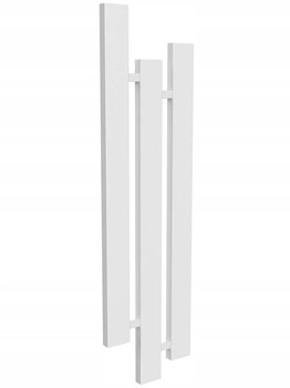 Grzejnik dekoracyjny łazienkowy 135/32 biały mat