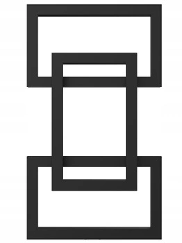 Grzejnik dekoracyjny EMIN 73/39 czarny struktura