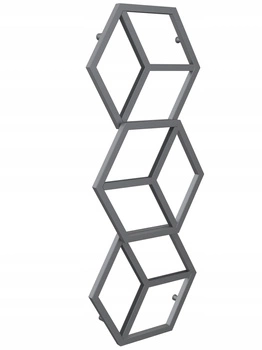 Grzejnik dekoracyjny łazienkowy 124/50 antracyt