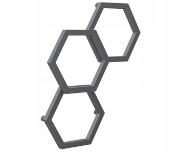 Grzejnik łazienkowy NOWI 78/64 antracyt 299w