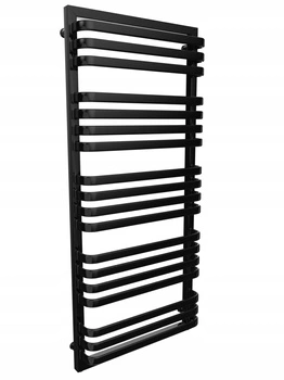 Grzejnik łazienkowy ARKA 120/53 czarny połysk
