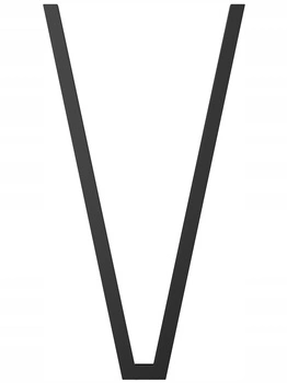 Grzejnik dekoracyjny łazienkowy 160/70 czarny poł