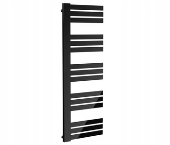Grzejnik łazienkowy AKO 140/60 czarny połysk