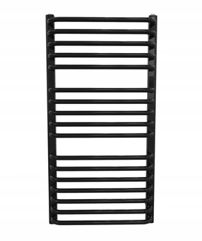 GRZEJNIK DEKORACYJNY REINA 1370x440 CZARNY POŁYSK