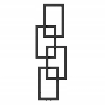 GRZEJNIK DEKORACYJNY kAT 1110x360 CZARNY MAT 360W