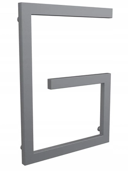 Grzejnik dekoracyjny łazienkowy 100/70 antracyt