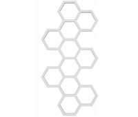 GRZEJNIK ŁAZIENKOWY BEE 145/72 BIAŁY MAT 549W