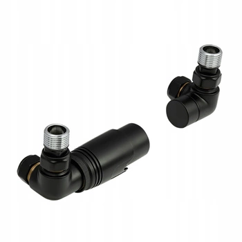 ZESTAW DO GRZEJNIKA OSIOWY CZARNY LEWY + ZŁĄCZKI