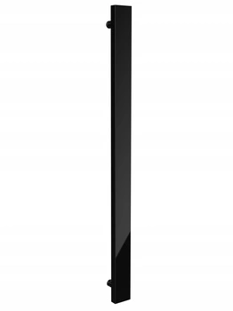 Grzejnik dekoracyjny SOL 120/8 czarny połysk