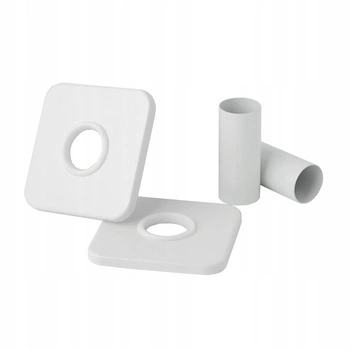 ZESTAW MASKUJĄCY Z DWIEMA ROZETAMI I TULEJAMI KWAD