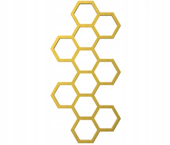 GRZEJNIK ŁAZIENKOWY BEE 145/72 ZŁOTY 549W