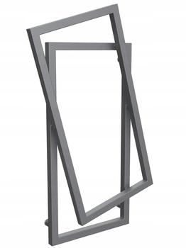 Grzejnik dekoracyjny TRUE 95/60 antracyt struktura